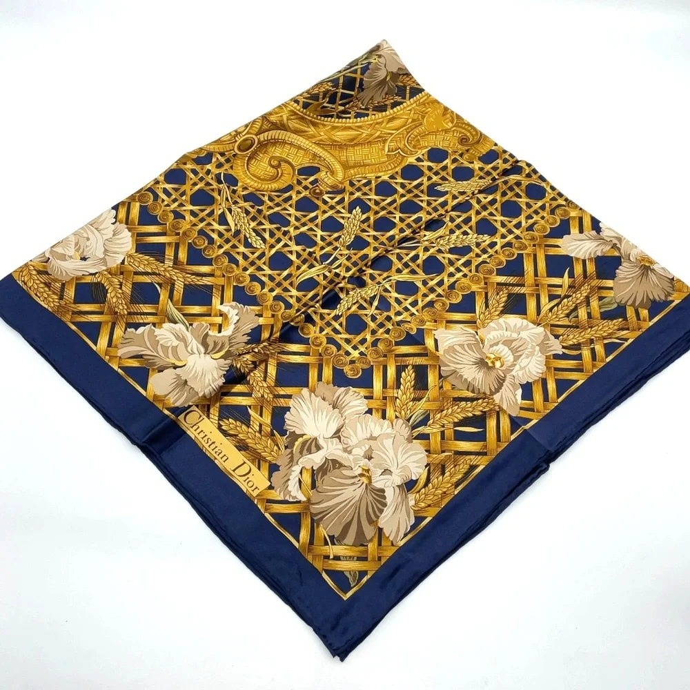 Dior silk scarf
